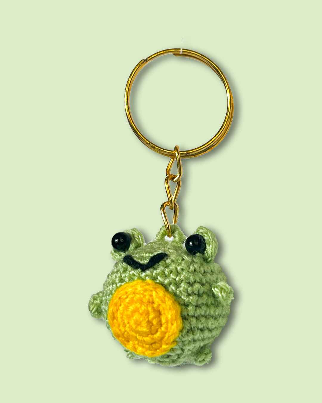 Lucky Little Froggy Keychain Bag Charm - Adorable and Fun Accessory