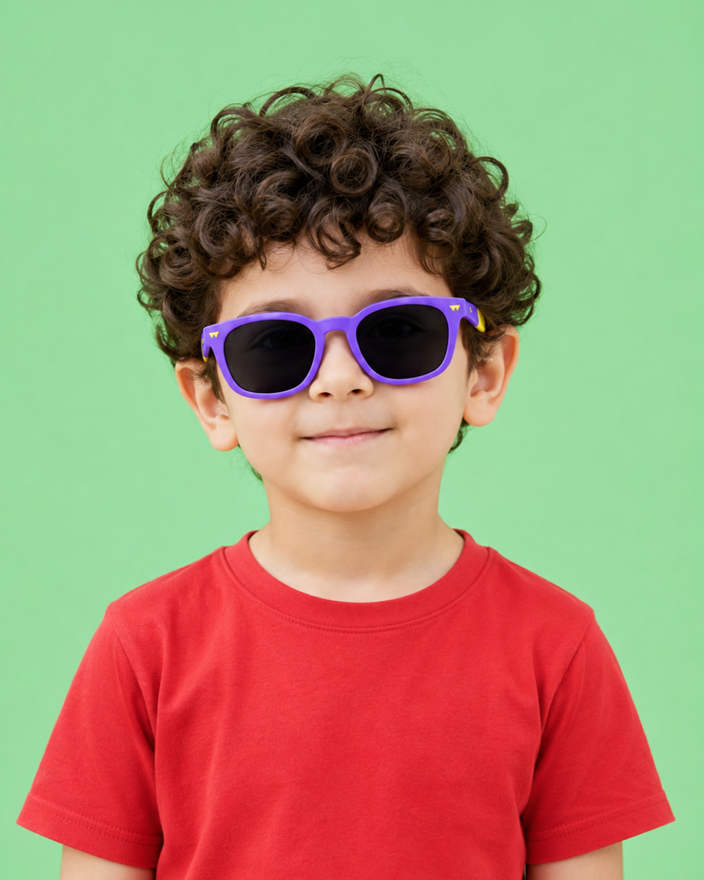 Kids Sunglasses — PS03 "Grape Fizz" Wayfarer | Smoke Black Lenses
