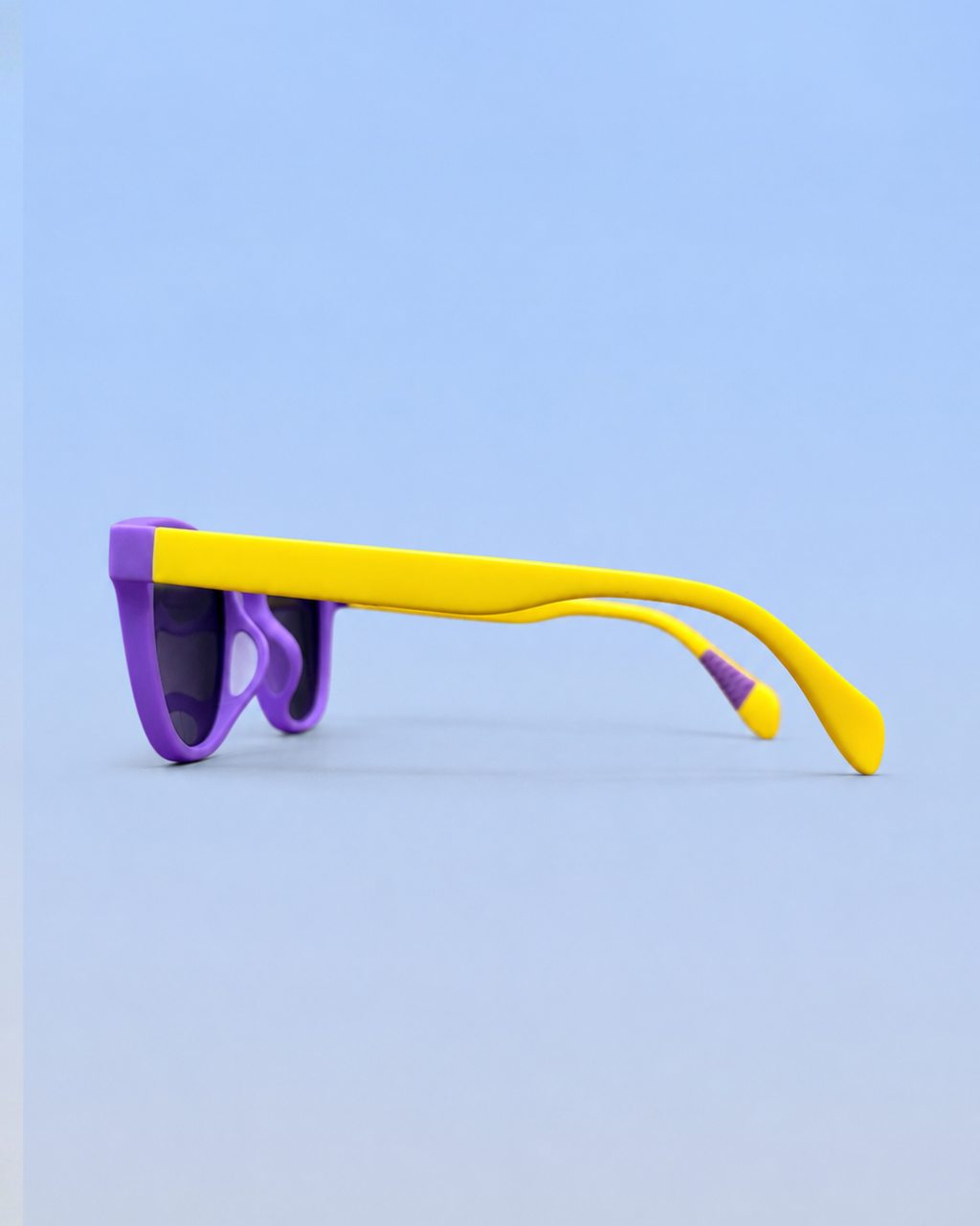 Kids Sunglasses — PS03 "Grape Fizz" Wayfarer | Smoke Black Lenses