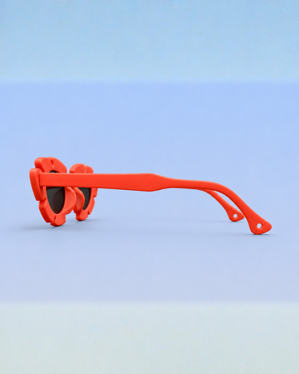 Kids Sunglasses — PS05 "Poppy Wild Flower" | Smoke Black Lenses