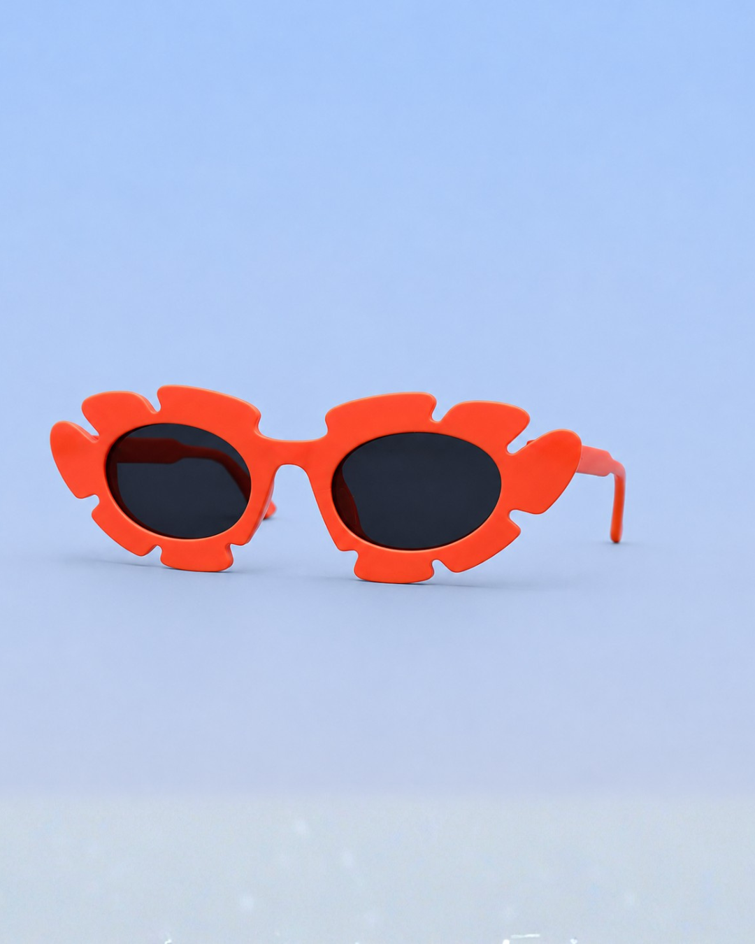 Kids Sunglasses — PS05 "Poppy Wild Flower" | Smoke Black Lenses