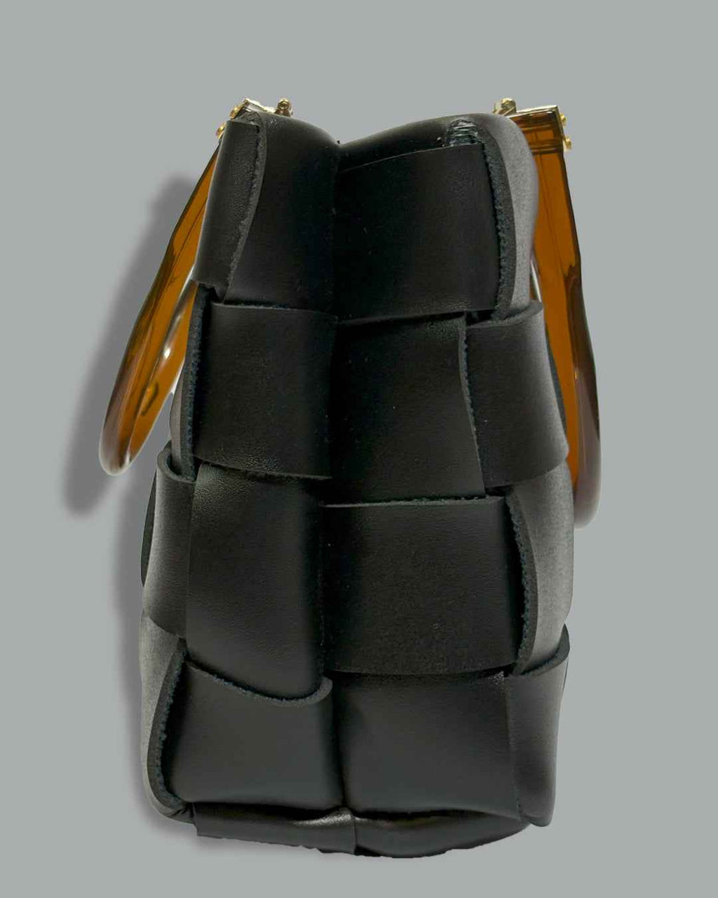 Woven Handbag - Noir Weave Handbag