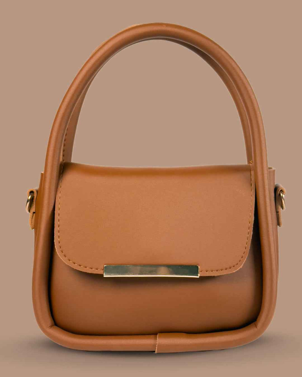 Crossbody Brown Baguette - Stylish and Practical