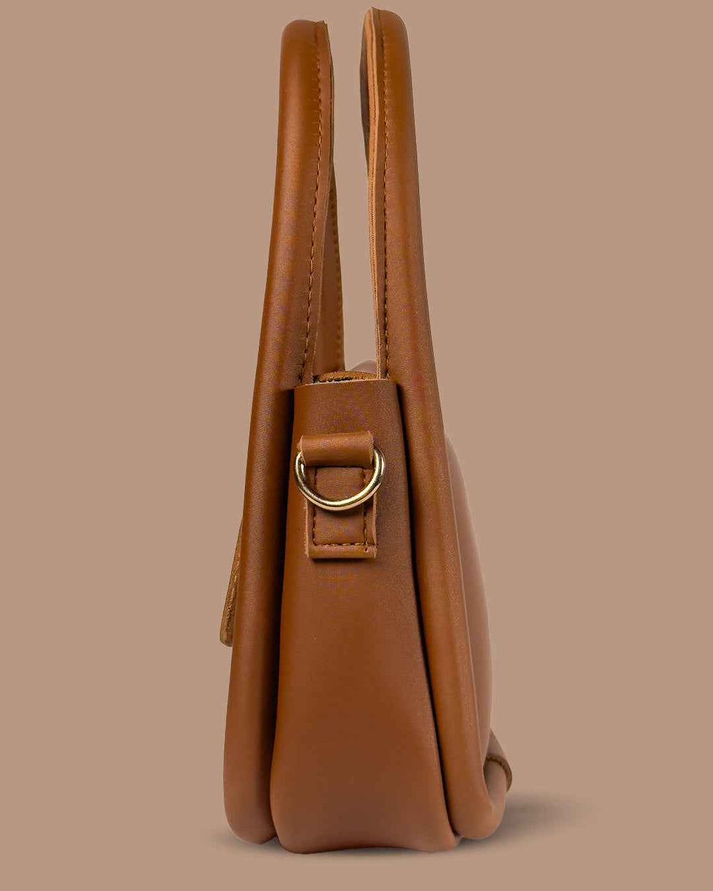 Crossbody Brown Baguette - Stylish and Practical