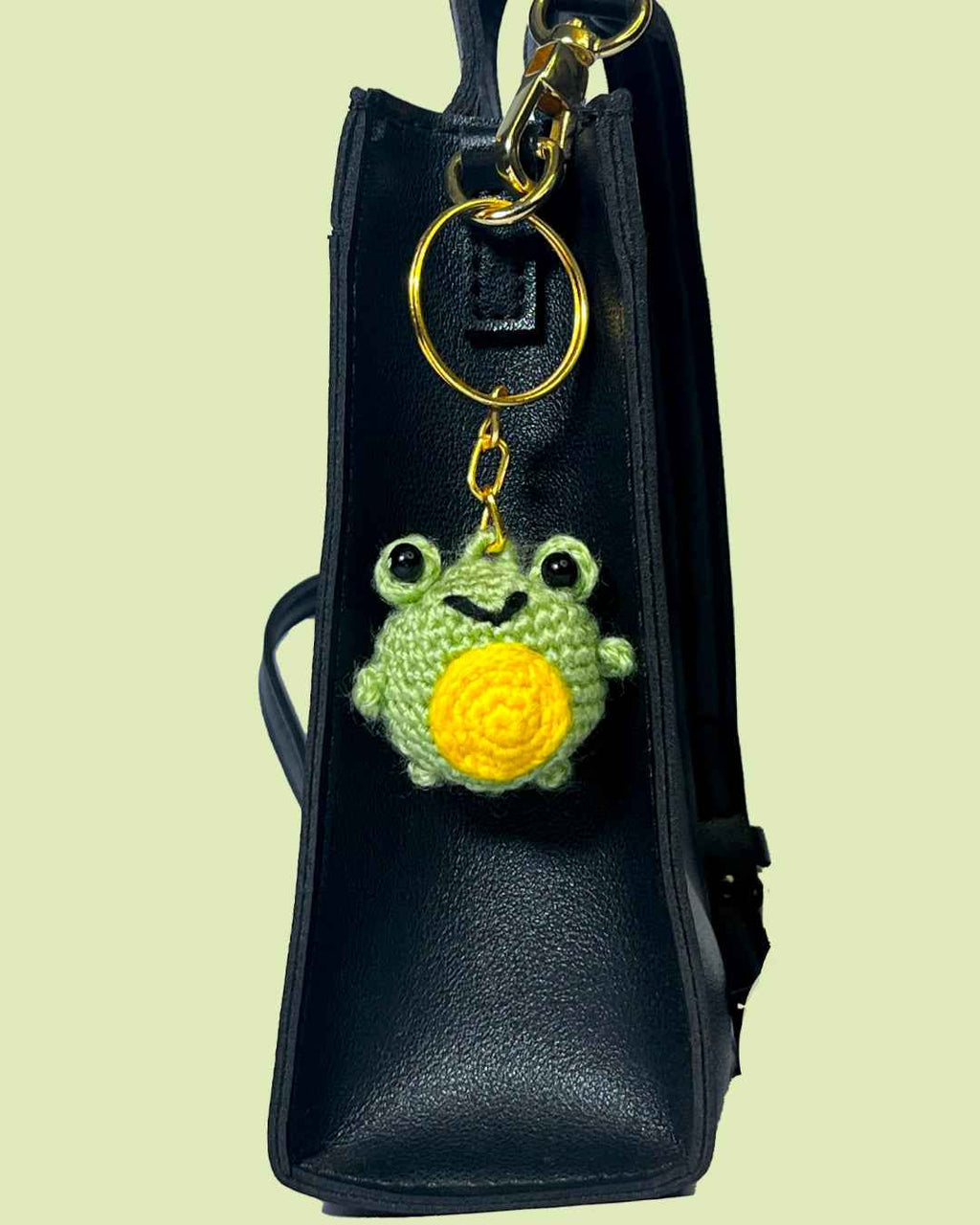 Lucky Little Froggy Keychain Bag Charm - Adorable and Fun Accessory