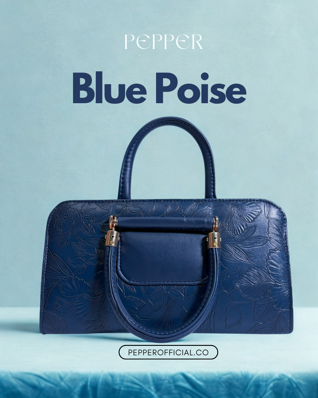 Blue Poise - Handbag