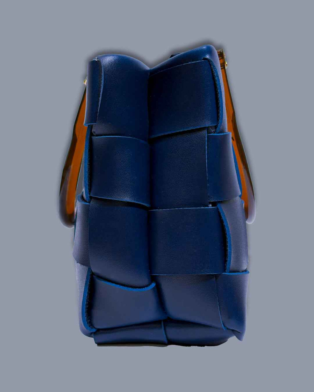 Woven Handbag - Blue Midnight Weave Handbag - Pepper