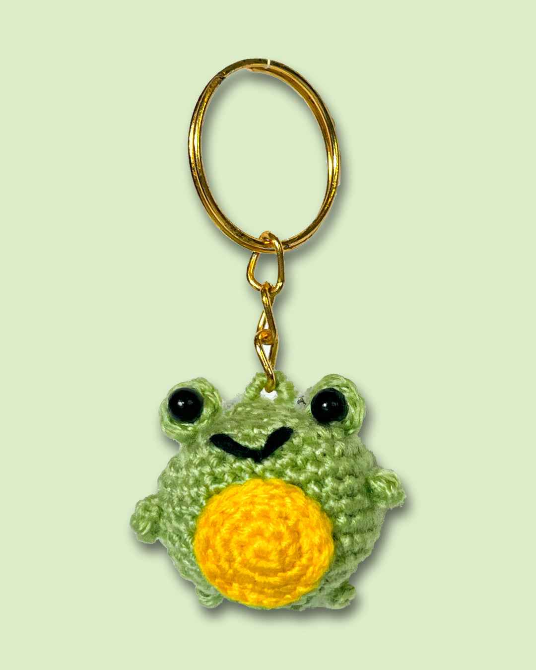Lucky Little Froggy Keychain Bag Charm - Adorable and Fun Accessory