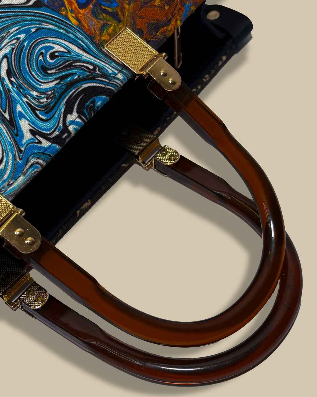 Artblock Tote Bag - Bold Expression meets Everyday Fashion - Pepper