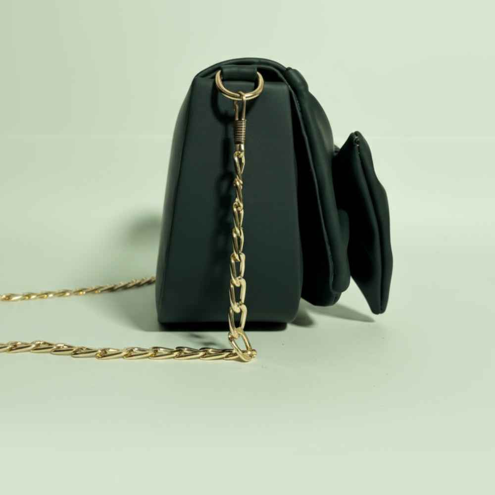 Forest Knot Bow Crossbody Bag