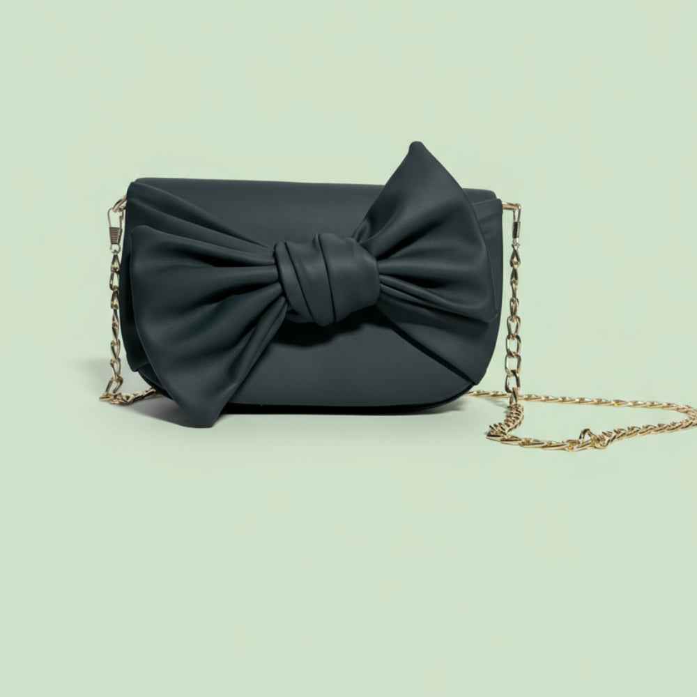 Forest Knot Bow Crossbody Bag