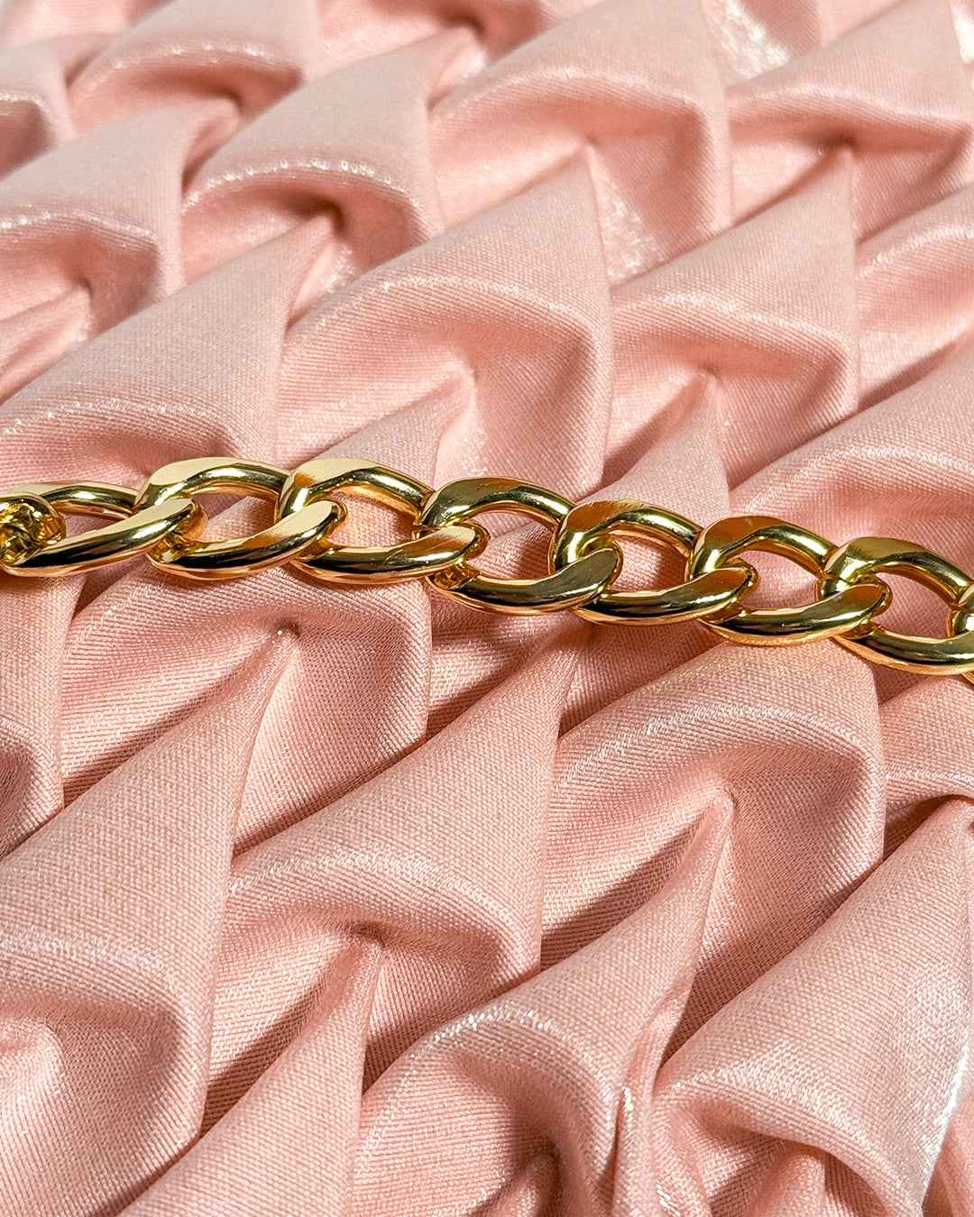 Clutch Sling Bag in Rosé Ruffle Design - Pepper