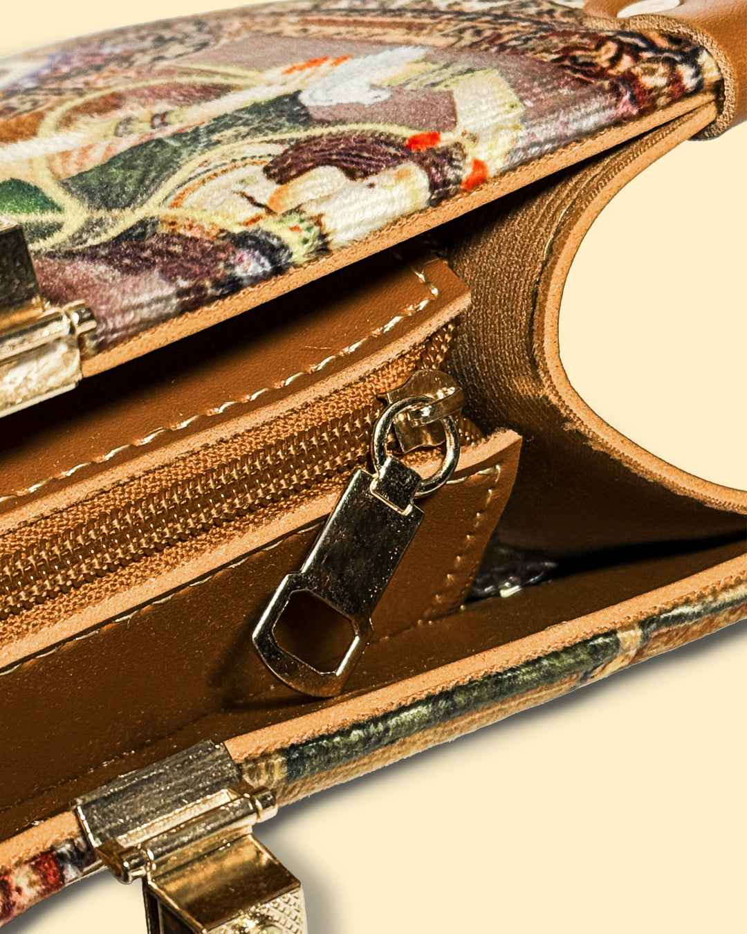 Mughal Tote Bag - Elegant Persian Design for Everyday Use - Pepper